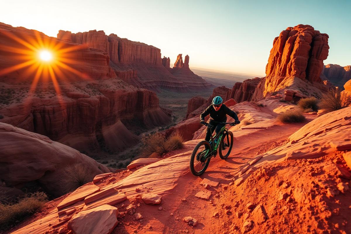 Moab, Utah — Slickrock, Whole Enchilada shuttles and desert basecamps.